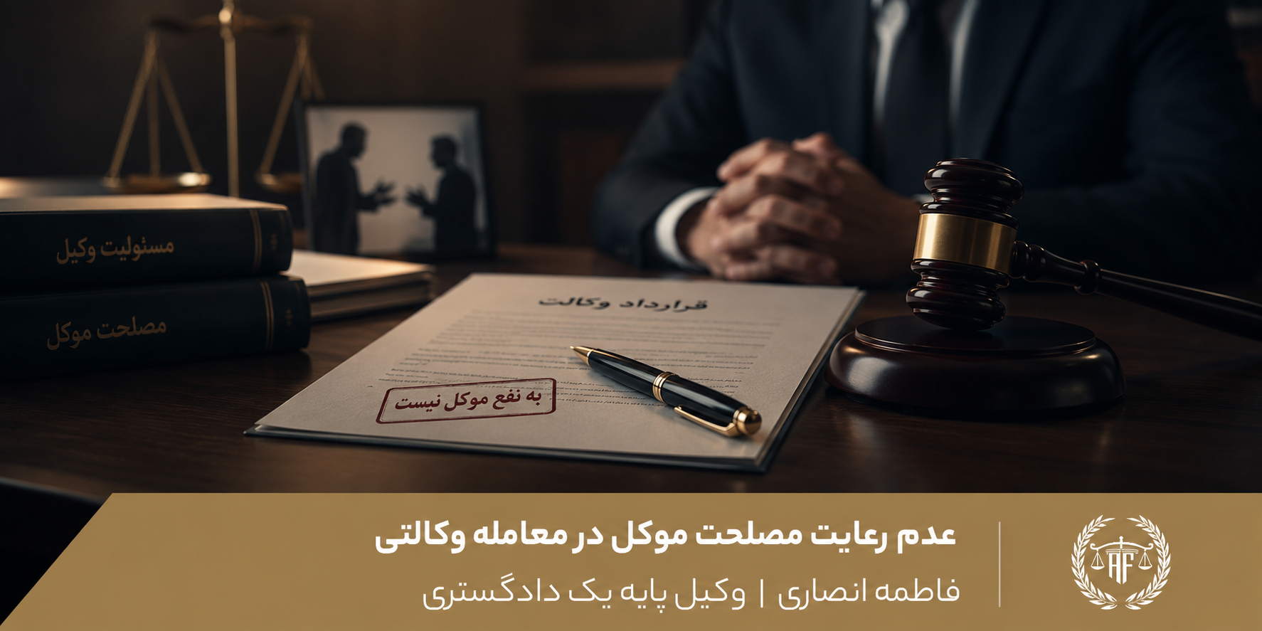 عدم رعایت مصلحت موکل در معامله وکالتی